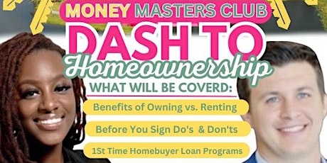Money Masters Club Workshop: Dash to Homeownership! primary image