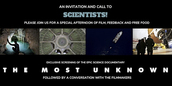 Documentary Screening and Q&A: The Most Unknown