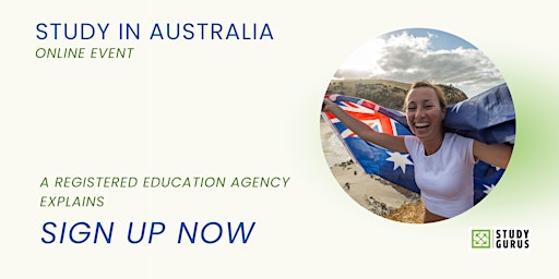 Primaire afbeelding van Study in Australia Webinar