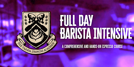 Barista Full Day Intensive - Adult primary image