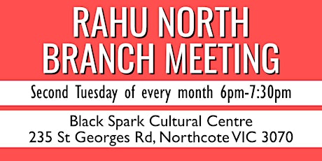 RAHU North Branch Meeting primary image