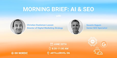 Imagem principal do evento Morning Brief: AI & SEO