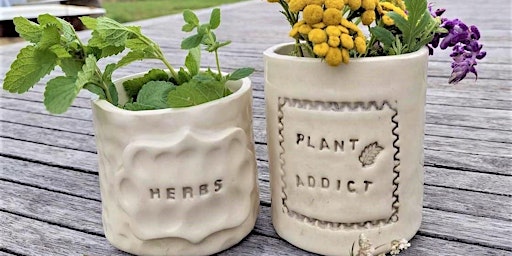 Mini Planter | Pottery Workshop w/ Siriporn Falcon-Grey primary image