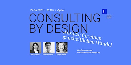 Imagem principal de World Industrial Design Day: Consulting by design.