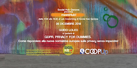 GDPR. Privacy for dummies.  Come rispondere alla nuova normativa europea sulla privacy senza impazzire!