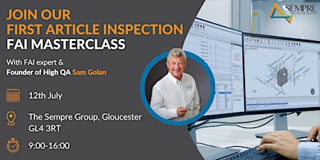 First Article Inspection Masterclass primary image