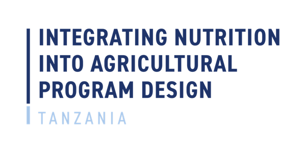 Integrating Nutrition into Agricultural Program Design: A Practical Workshop