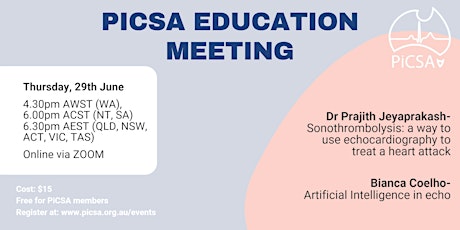 PiCSA Education Meeting - Echocardiography primary image