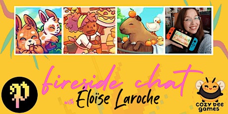 Primaire afbeelding van Fireside Chat with Solo Game Dev: Éloïse Laroche