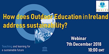 How Does Outdoor Education in Ireland Address Sustainability? - Webinar primary image