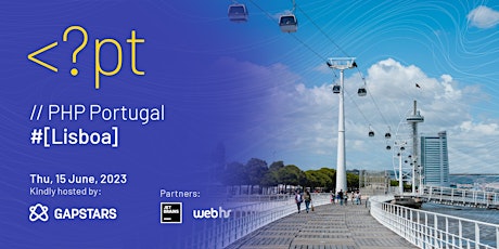 Hauptbild für PHP Portugal #[Lisboa] at Gapstars // v10
