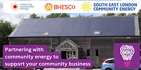 Partnering with community energy to support your community business primary image