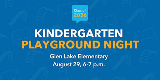 Glen Lake Kindergarten Playground Night primary image