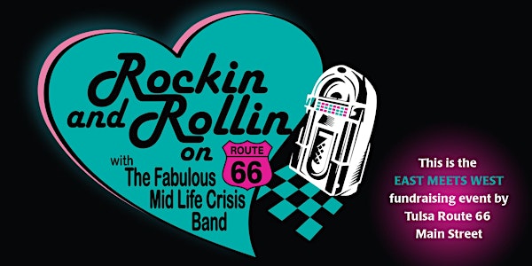 Rockin & Rollin on Route 66 with The Fabulous Mid Life Crisis Band