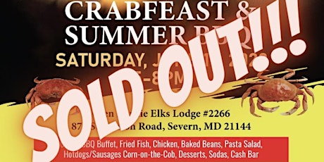 2023  Crabfeast and Summer BBQ Bash primary image