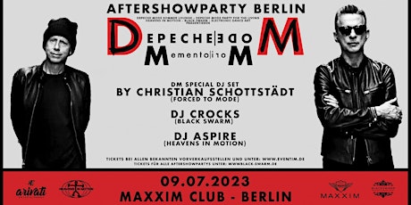 Hauptbild für Depeche Mode - Aftershowparty Berlin