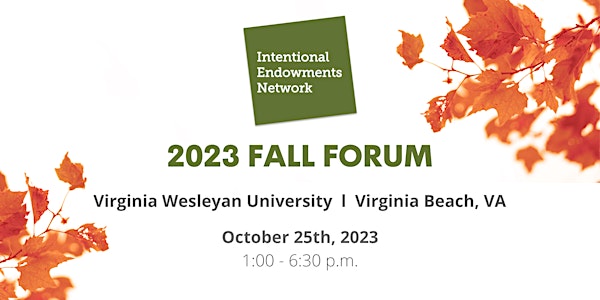 2023 Fall Forum