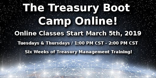 Treasury Boot Camp - Online Treasury Training