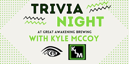 Primaire afbeelding van Trivia Night with Kyle McCoy (Free)