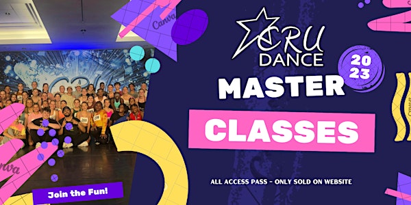 2023 CRU Dance National Finals Master Class Registration