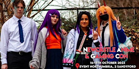 Imagem principal do evento Newcastle Anime & Gaming Con