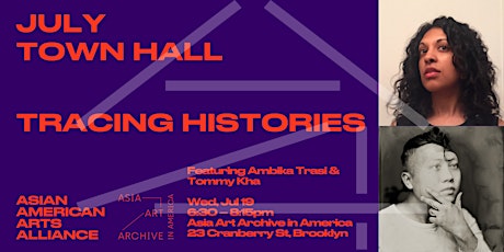 Imagem principal do evento July Town Hall: Tracing Histories