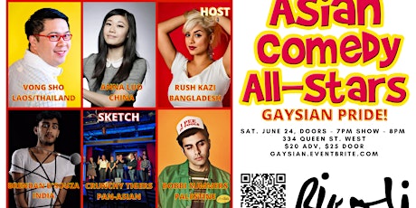Imagen principal de Asian Comedy All-Stars: Gaysian Pride!