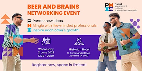 Imagen principal de Beer and Brains Networking Event