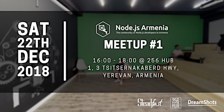 Node.js Armenia Meetup #1 primary image