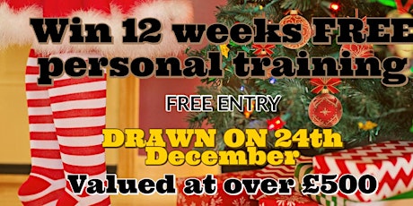 Win 12 Weeks FREE Personal training valued at over £500  primary image