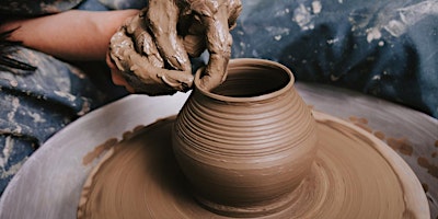 Half day Pottery wheel throwing with Khadija in Oakville, Bronte Harbour primary image