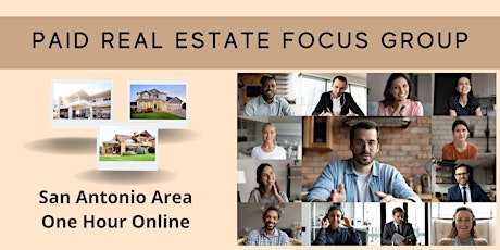 Imagen principal de Paid Real Estate Focus Group