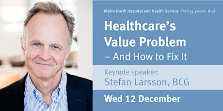 Healthcare's Value Problem presented by Stefan Larsson  primary image