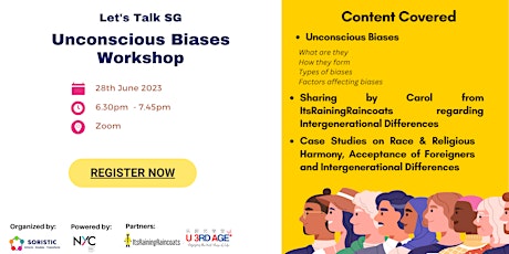 Let's Talk SG - Unconscious Bias Workshop primary image