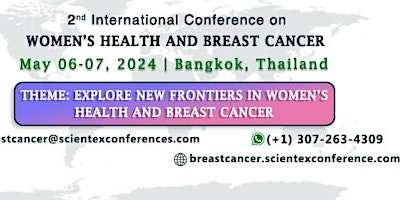 Imagem principal de 2nd International Conference on Women's Health and Breast Cancer