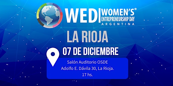 WED LA RIOJA 2018 - (Women’s Entrepreneurship Day Argentina)