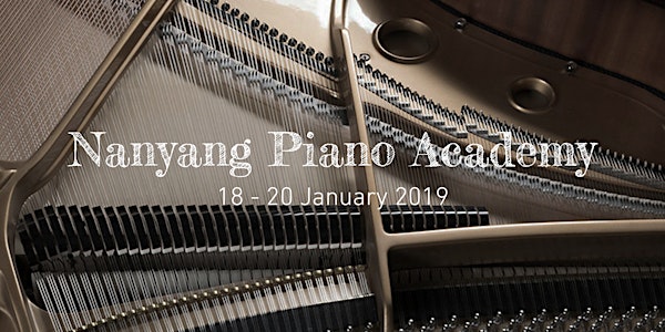 Nanyang Piano Academy 2019 Competition