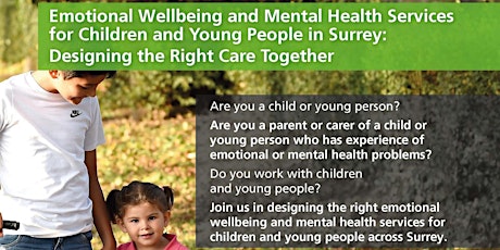 EWMH event for people who work with & care for C&YP up to the age of 18yrs primary image