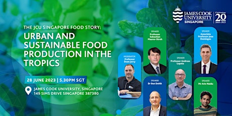 Imagem principal do evento International Day Of The Tropics - The JCU  Singapore Food Story