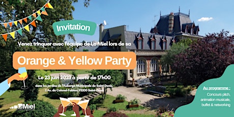Image principale de Orange & Yellow Party par La Miel
