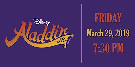 Aladdin, JR | Friday, Mar. 29 primary image