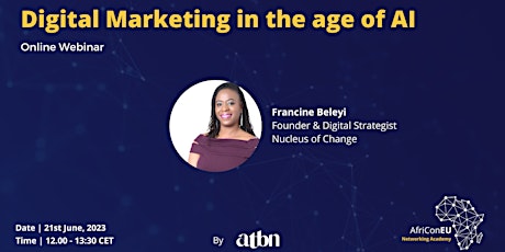 Primaire afbeelding van Digital Marketing in the Age of AI