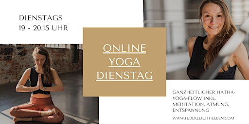 Hauptbild für Mindful Yoga Flow online Stunde