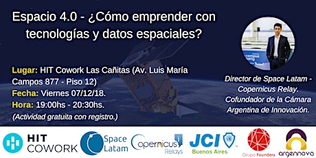 Imagen principal de Espacio 4.0: ¿Cómo emprender con datos y tecnologías espaciales?