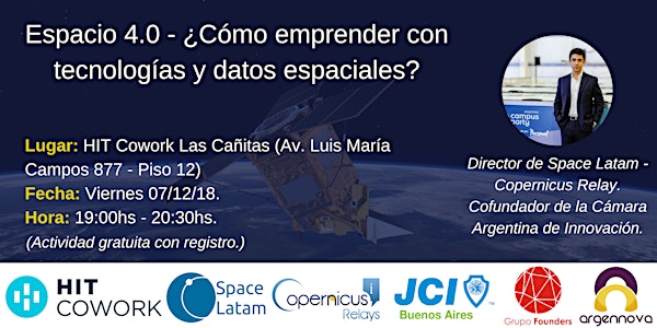 Espacio 4.0: ¿Cómo emprender con datos y tecnologías espaciales?