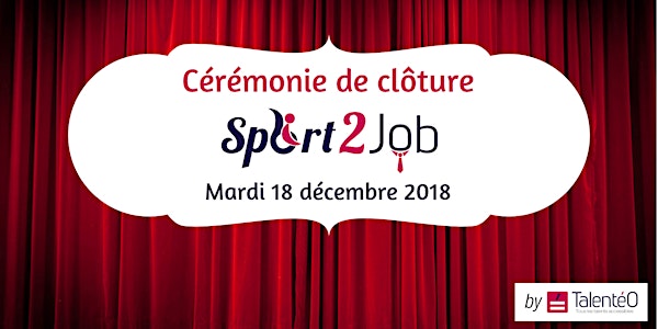 Cérémonie de clôture Sport2Job Grenoble 2018