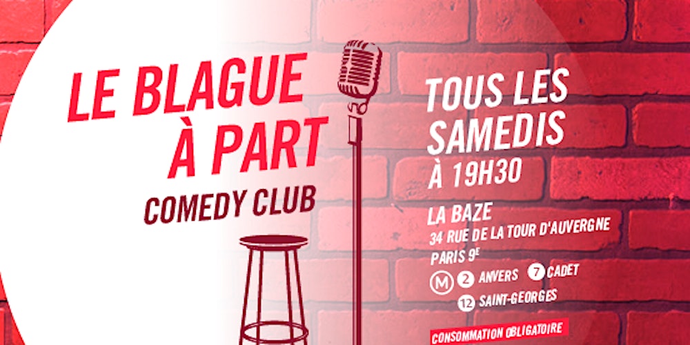 Téléchargement gratuit Images Le Blague A Part Comedy Club Tickets Sat Jan 25 2020 At 7 30 Pm actualisé par