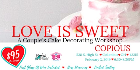 Love Is Sweet: A Couple's Cake Decorating Workshop primary image