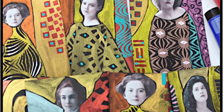 Create Klimt Inspired Postcards using Finetec Watercolors with Jeff Olson primary image