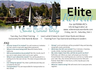 April Elite Retreat - Santa Clarita primary image